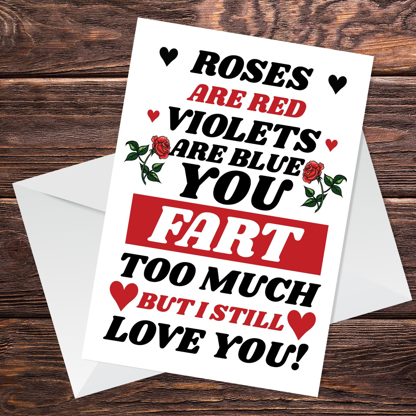 Funny Joke Anniversary Card Poem Valentines Birthday Card