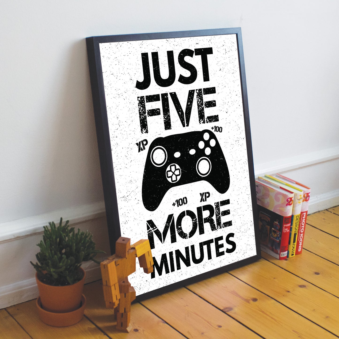 Framed Gaming Print For Wall Boys Bedroom Decor Xbox Fan Gift