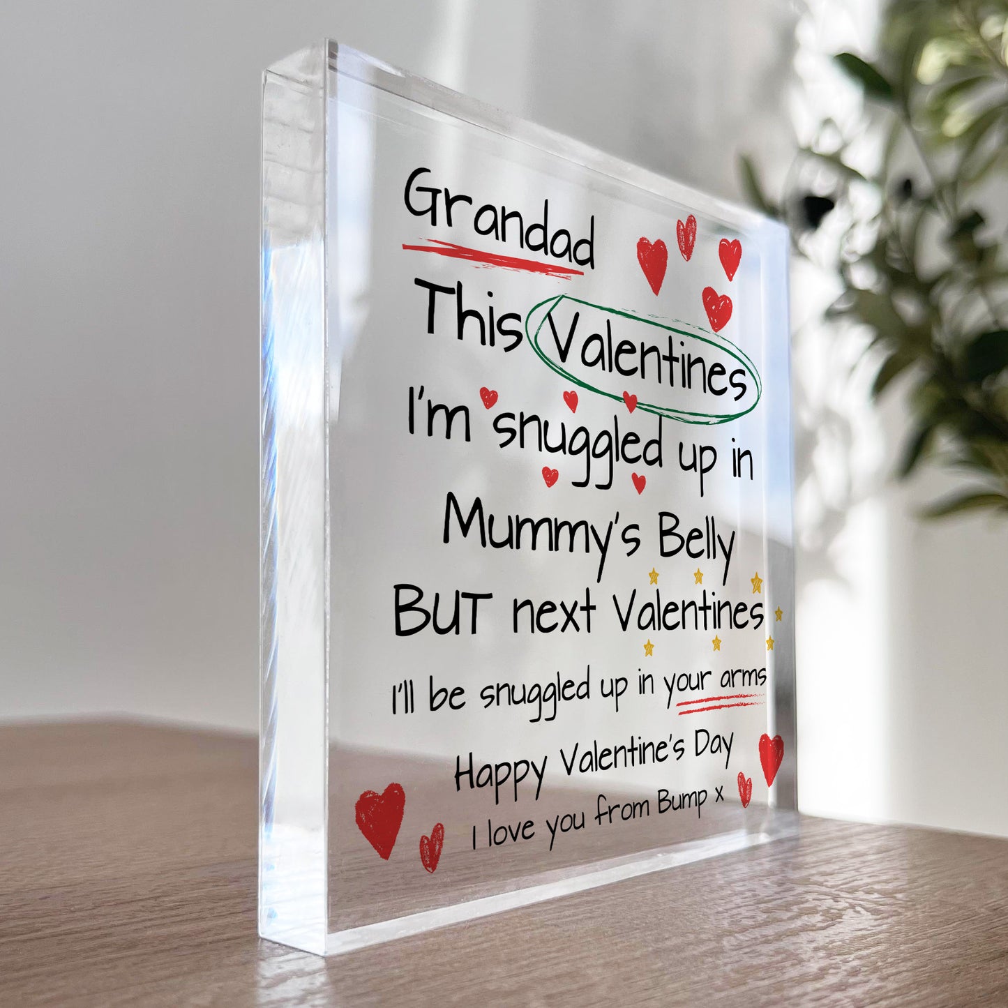 Grandad To Be Gifts For Valentines Day Gift From Bump Gift