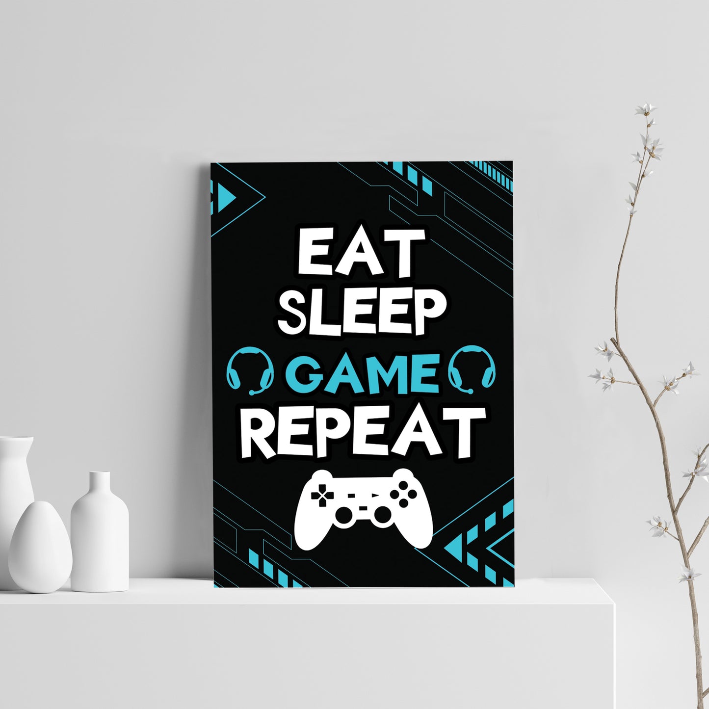 Gaming Novelty Prints Playstation Inspired Christmas Birthday