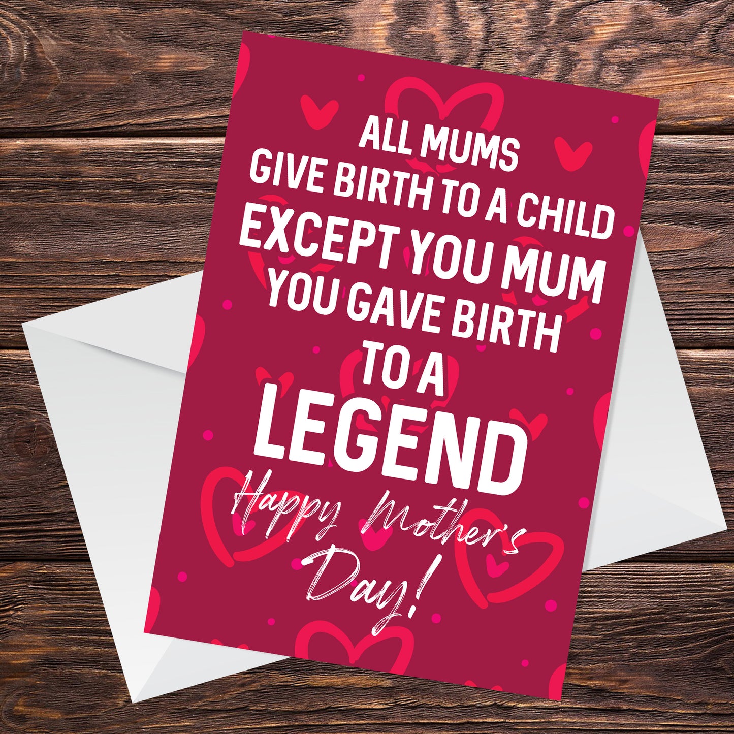Funny Mothers Day Card For Mum Novelty Mother's Day Card