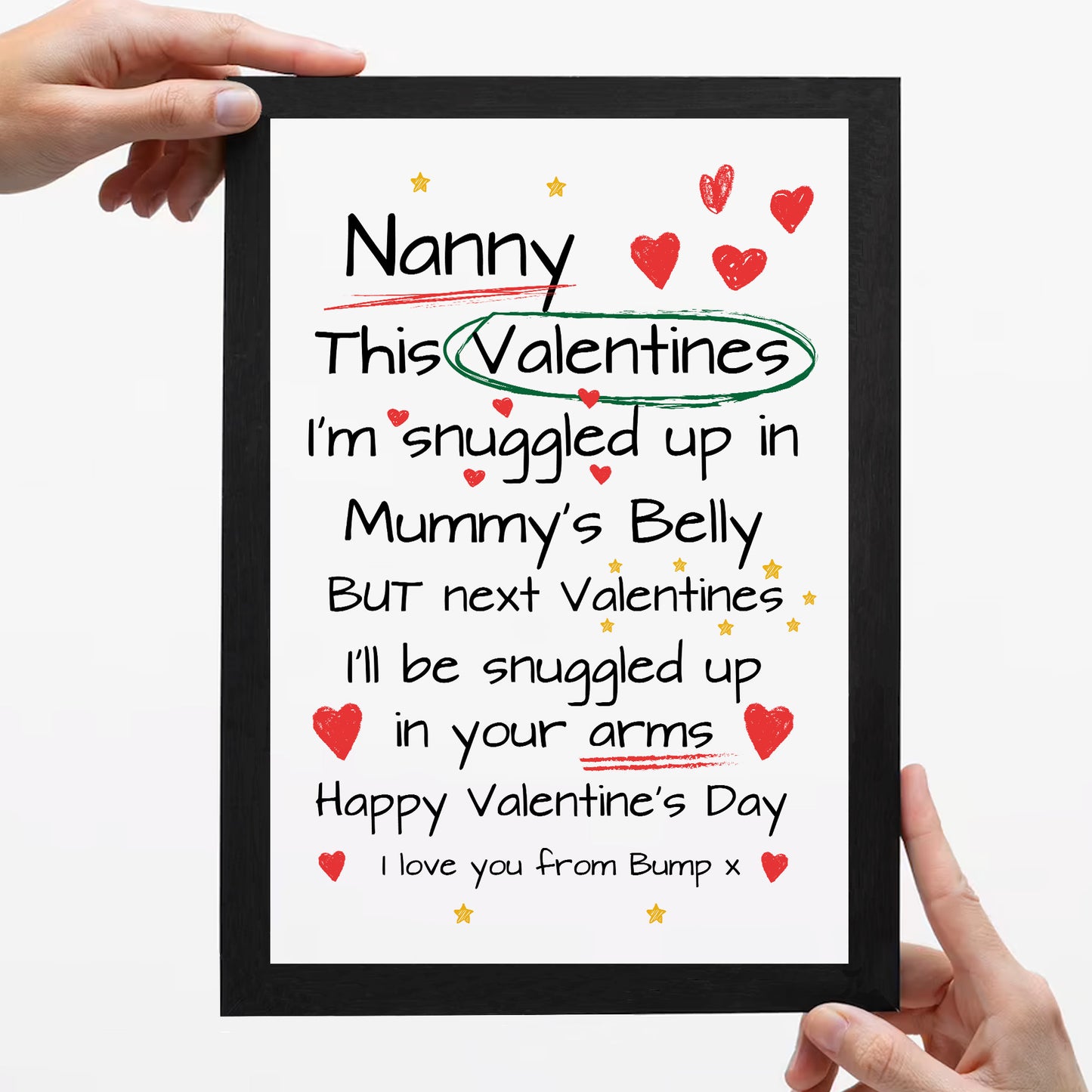 Nanny To Be Gifts For Valentines Day Gift From Bump Gift