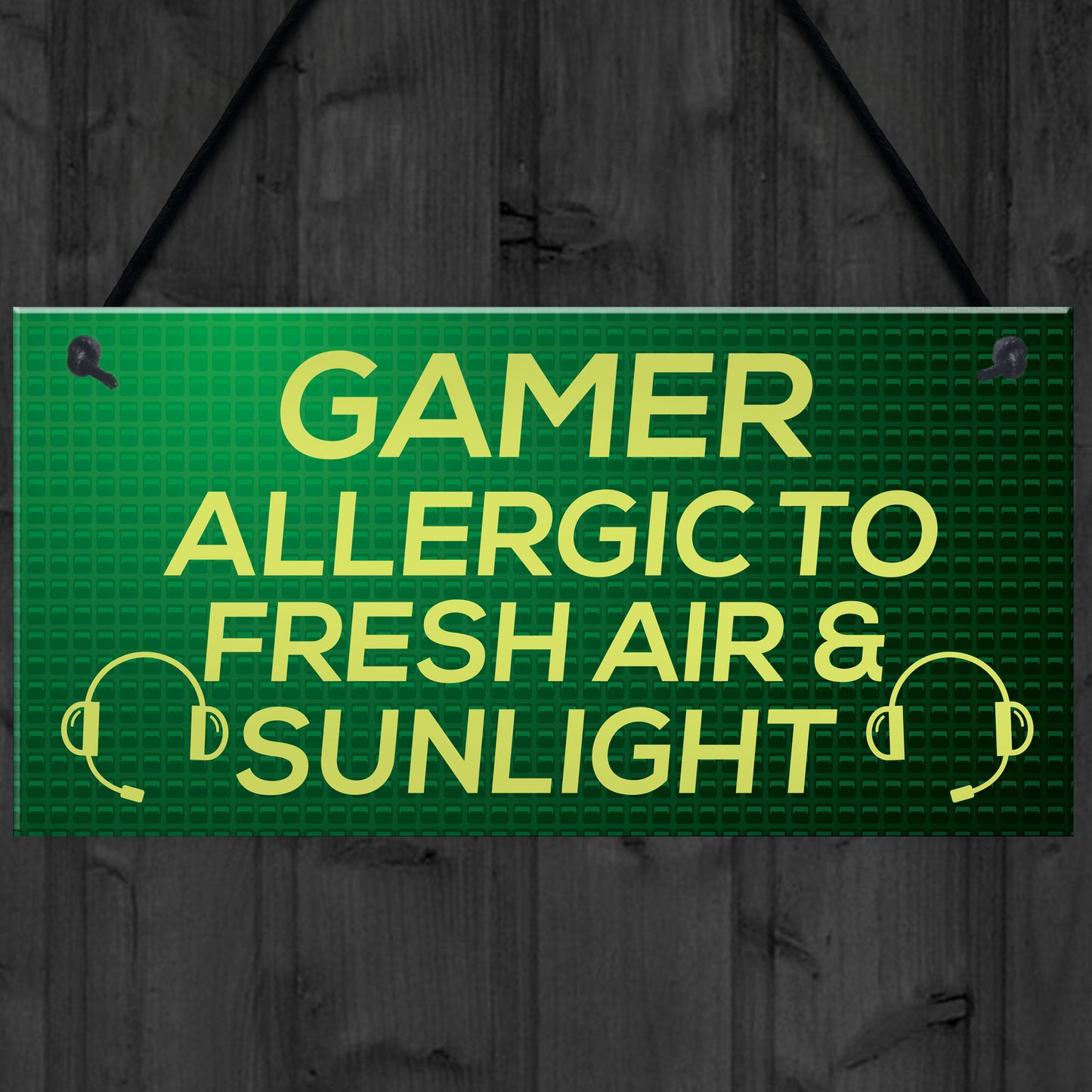 Funny Gamer Gift Gaming Sign For Bedroom Man Cave Son Xmas