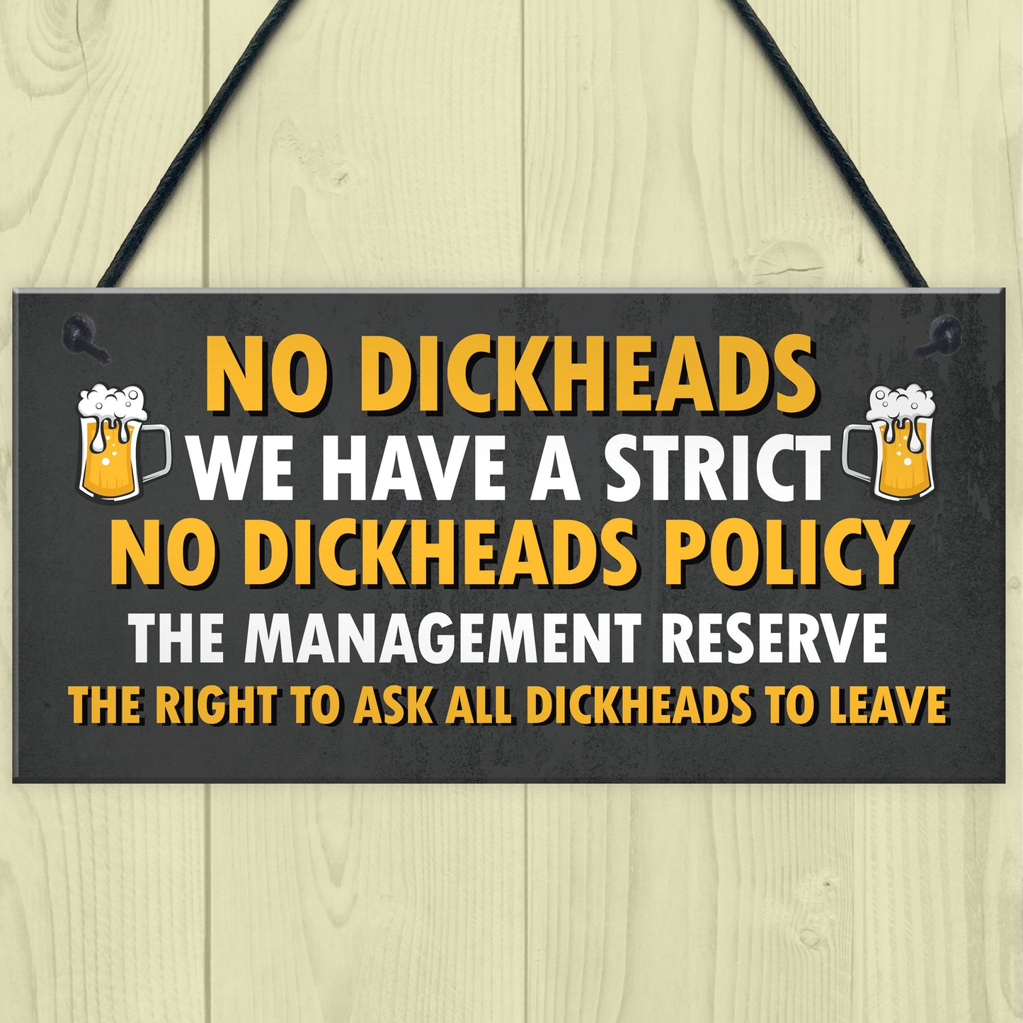 Bar Signs Accessories 3pcs Bundle Funny Signs For Home Garden