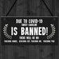 Funny Bar Sign Sweet Caroline Banned Novelty Bar Pub Garden Sign