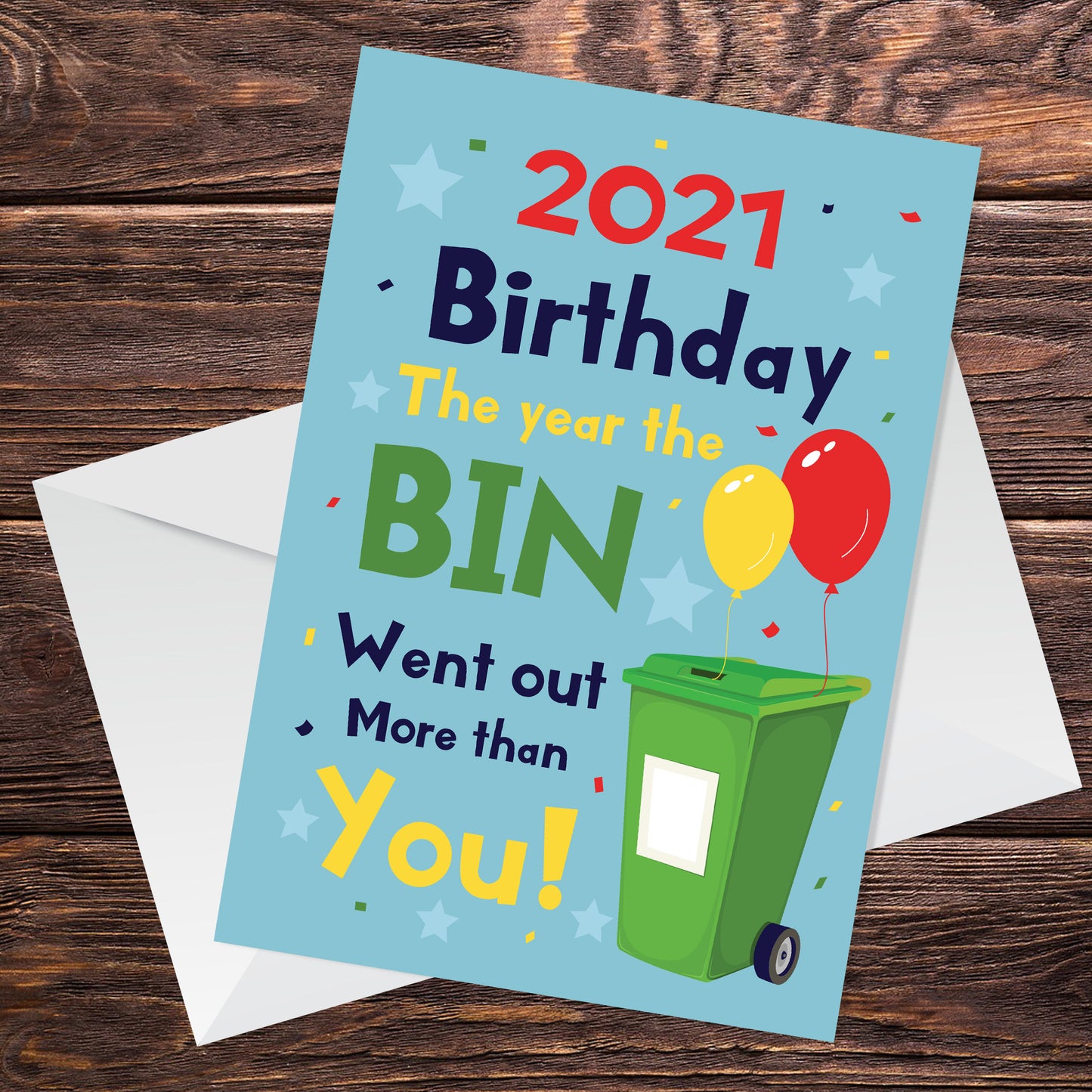 Funny Birthday Card For Men & Women Lockdown Design Novelty