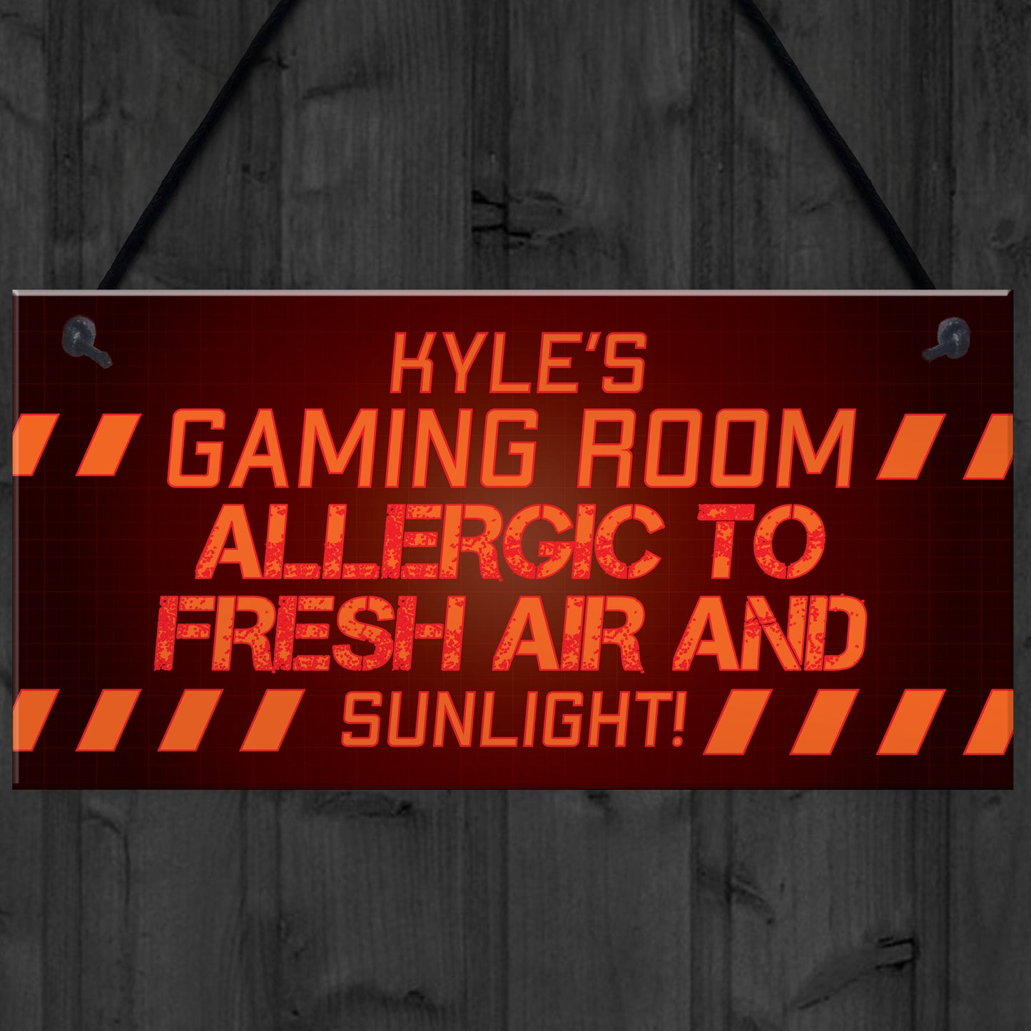 Gaming Sign Funny Gamer Gift For Son Brother Christmas Birthday