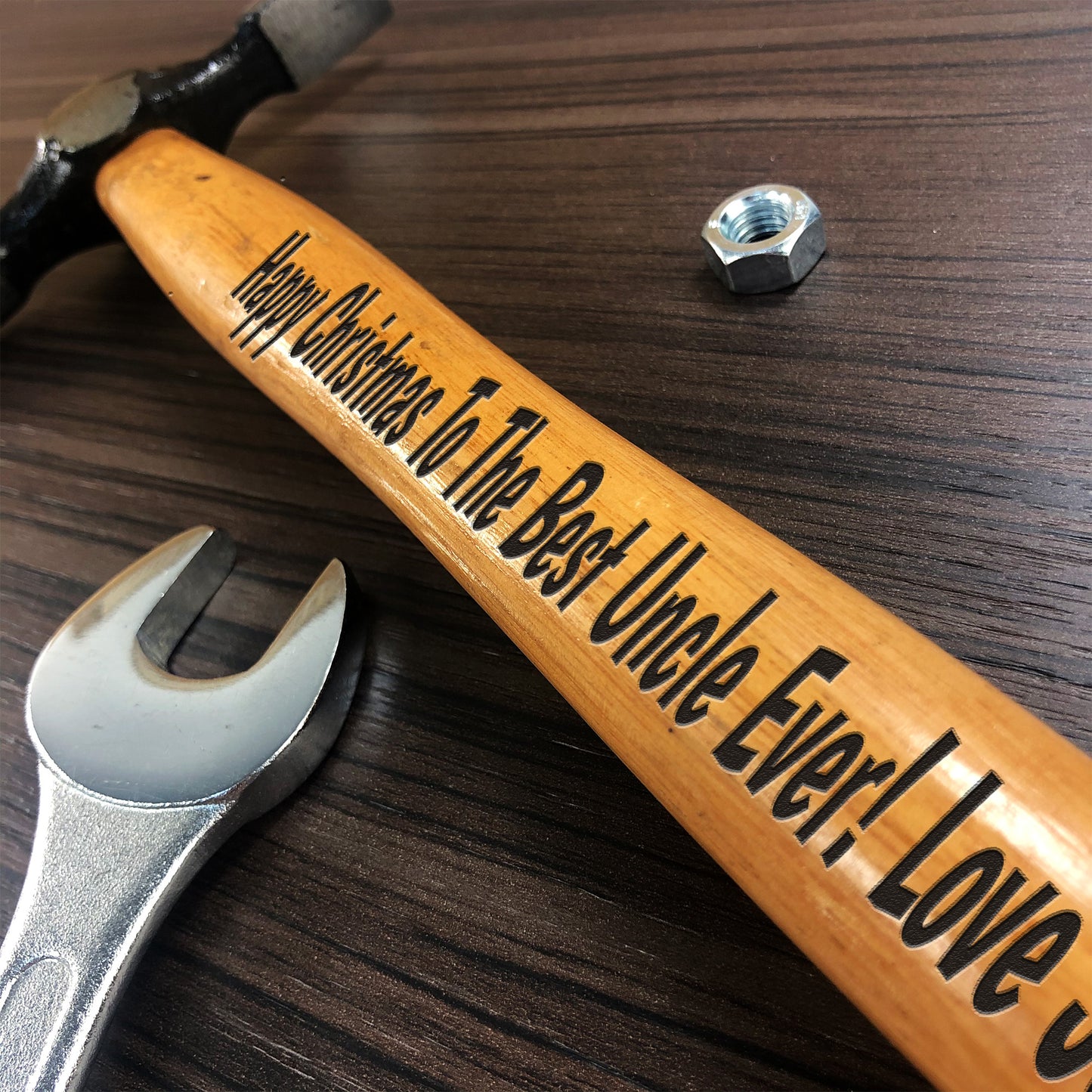 Best Uncle Christmas Gift Engraved Hammer Gift For Uncle Novelty