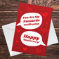 Anniversary Card For Boyfriend Girlfriend Husband Wife Novelty