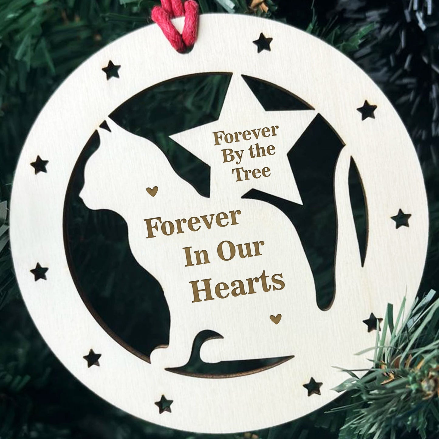 Memorial Tree Decoration For Cat Hanging Christmas Tree Decor