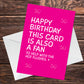 Hilarious FUNNY 50th Birthday Cards For Women Her Hot Flushes