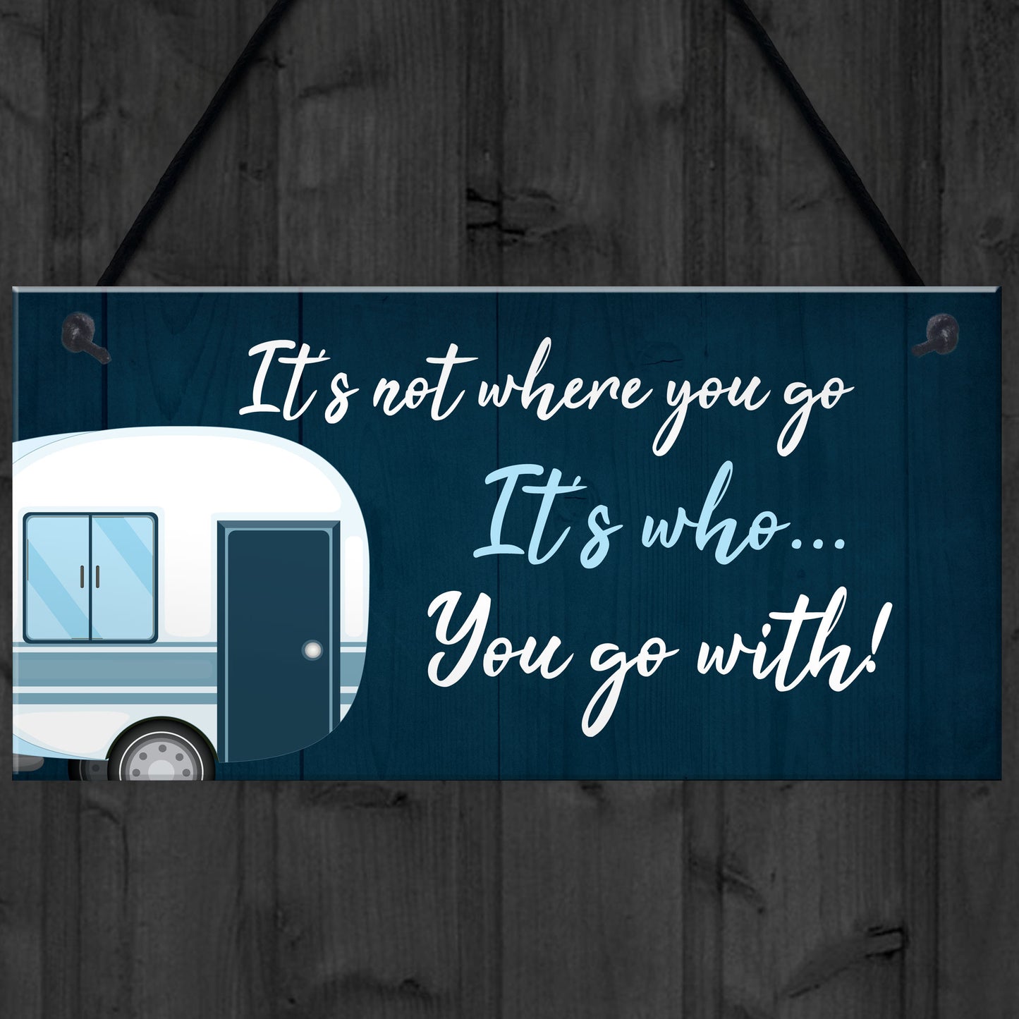 Caravan Sign Cute Hanging Door Sign For Home Caravan Accessories