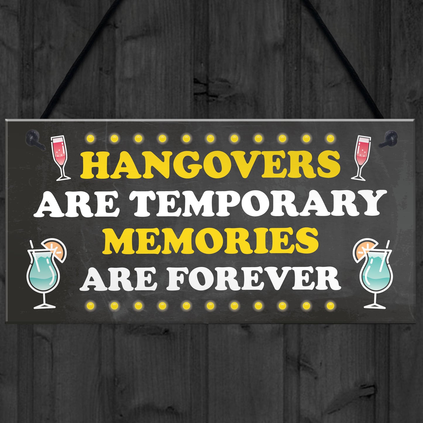 Funny Alcohol Bar Signs Gifts For Friend Novelty Christmas Gifts