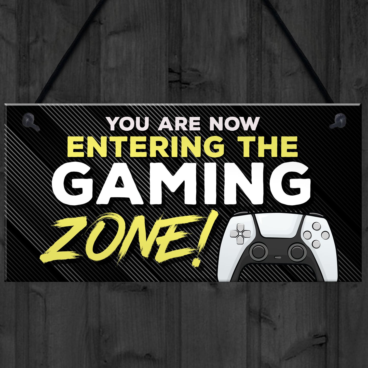 Gaming Sign For Bedroom Hanging Gaming Zone Sign Gaming Bedroom