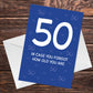 50th Birthday Cards For Men Brother Son Dad Funny 50th Birthday