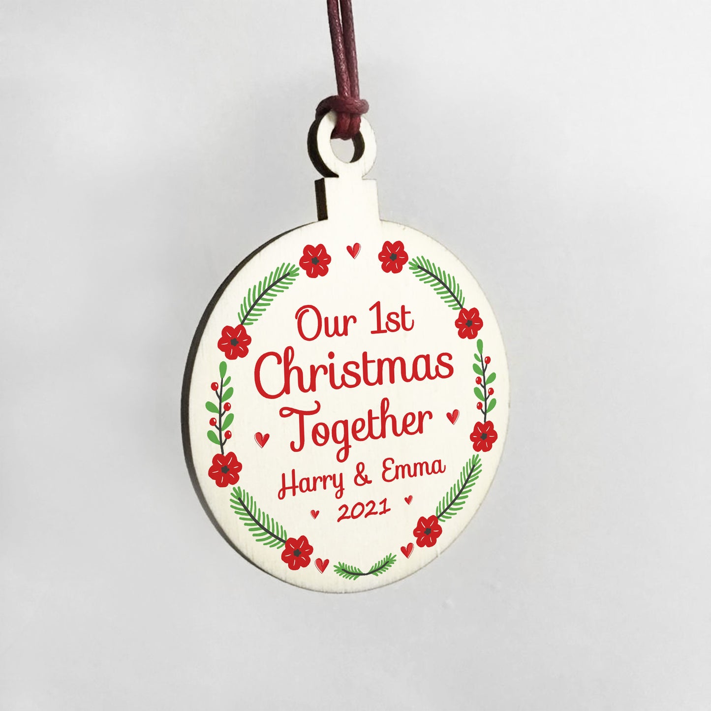 Personalised First Christmas As A Couple Gifts For Boyfriend