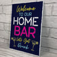 Neon Style Sign Home Bar Sign WELCOME Pub Bar Sign Home Decor