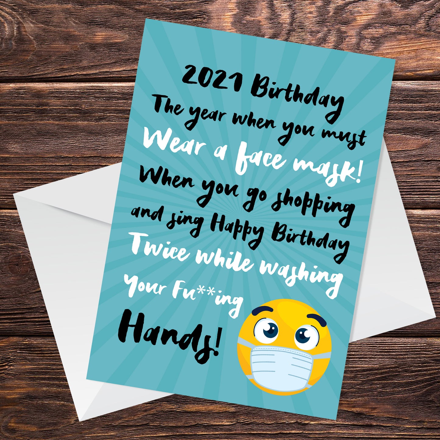 Funny Birthday Card Lockdown Card For Men Women Son Brother