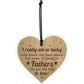 Dad Engraved Heart Gift For Father Birthday Christmas Gift