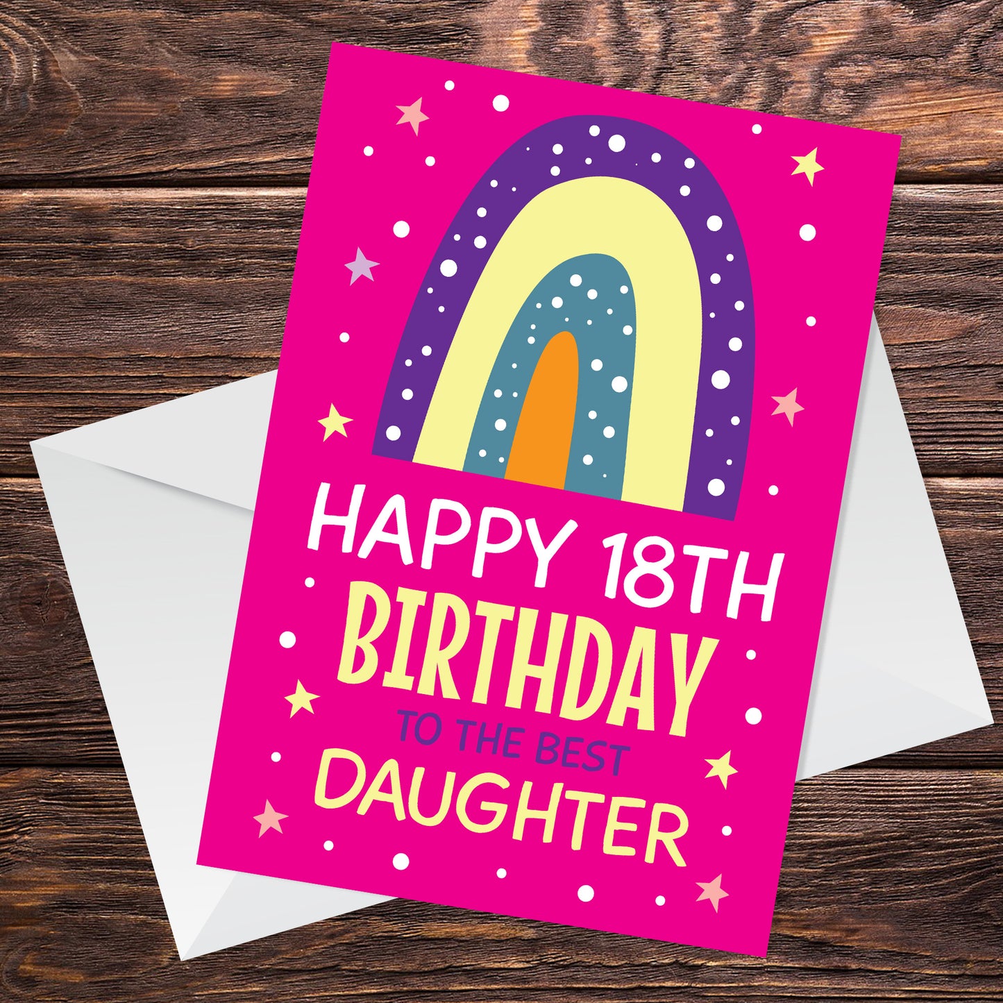 Happy 18th Birthday Card BEST DAUGHTER From Mum And Dad Daughter