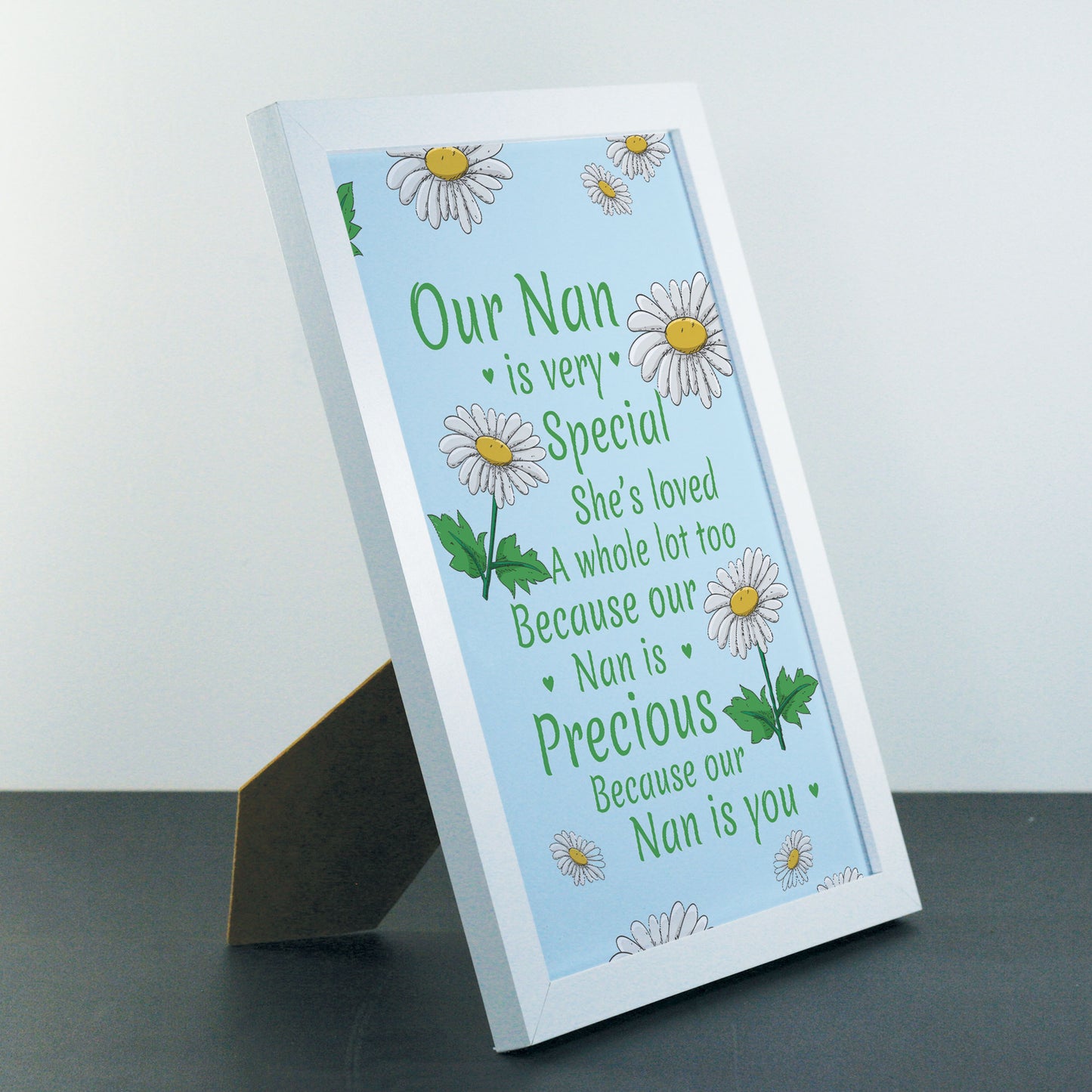 Nan Gift For Christmas Birthday Framed Print Nan Poem Novelty