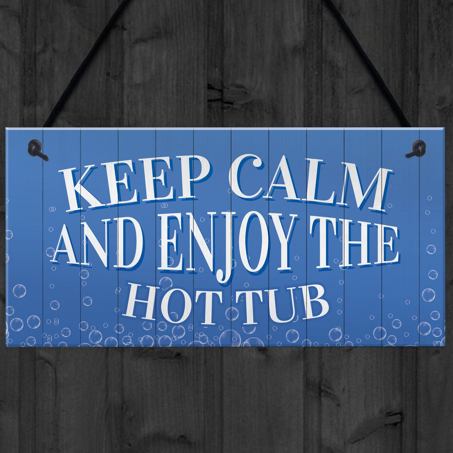 Funny Hot Tub Sign Hanging Garden Shed Summerhouse Decking Sign
