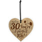 FUNNY 30th Birthday Gifts Engraved Heart 30th Birthday Gifts