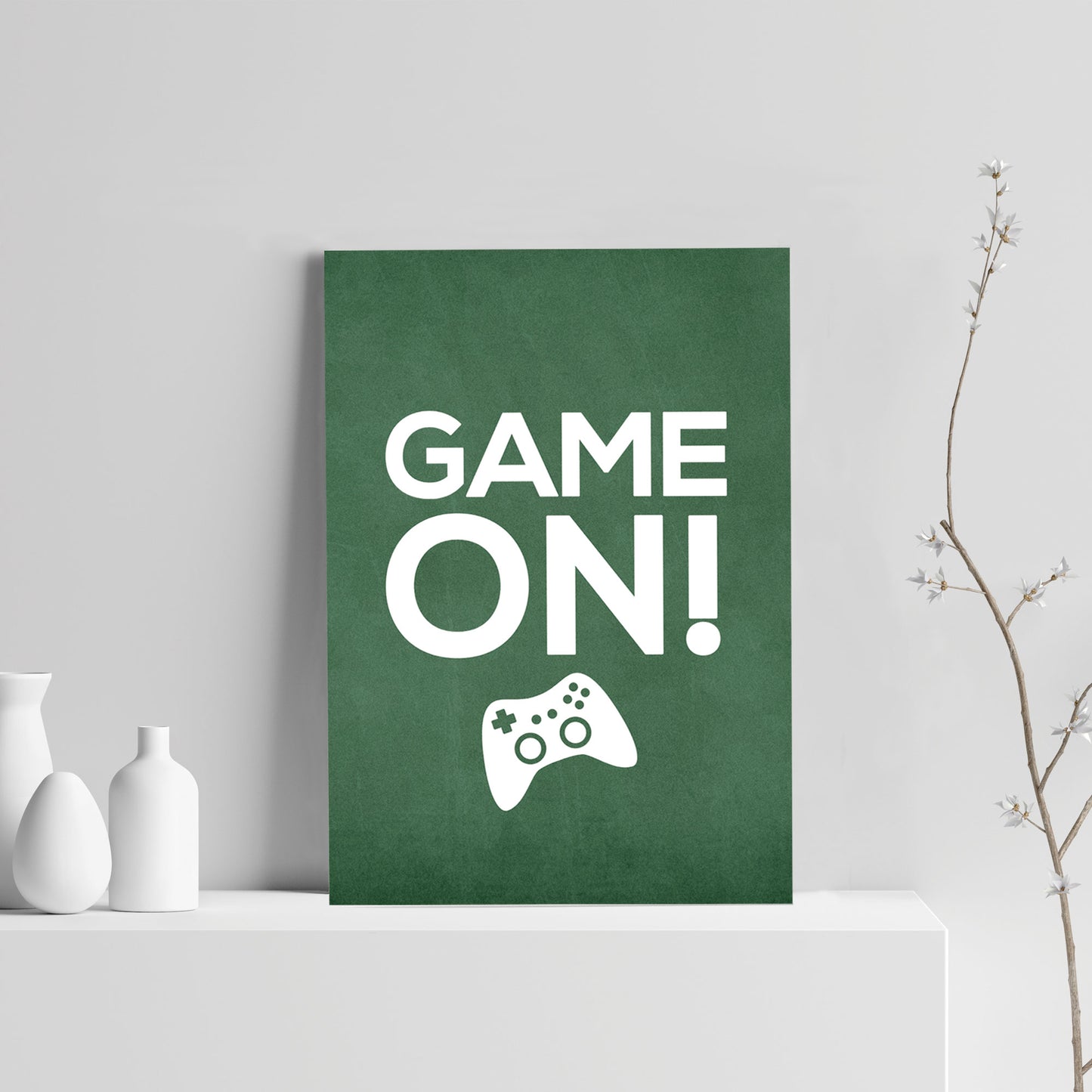 Gaming Print Gaming Poster Xbox Inspired Boys Bedroom Sign