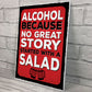 Novelty Home Bar Sign Funny Sign For Garden Bar Shed Man Cave
