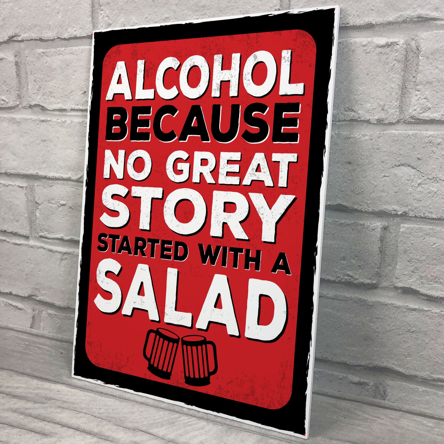 Novelty Home Bar Sign Funny Sign For Garden Bar Shed Man Cave