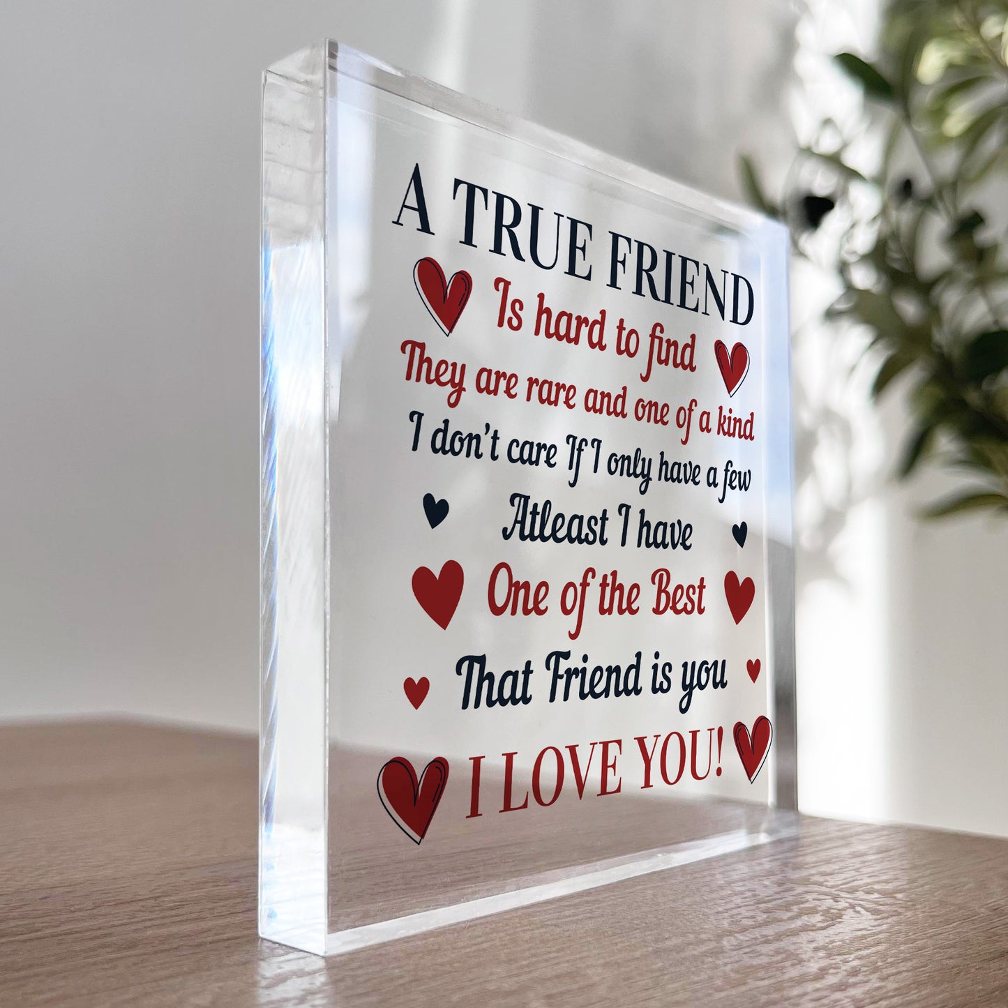 Best Friend Plaque Gift for a Friend Best Friend Gift For BFF