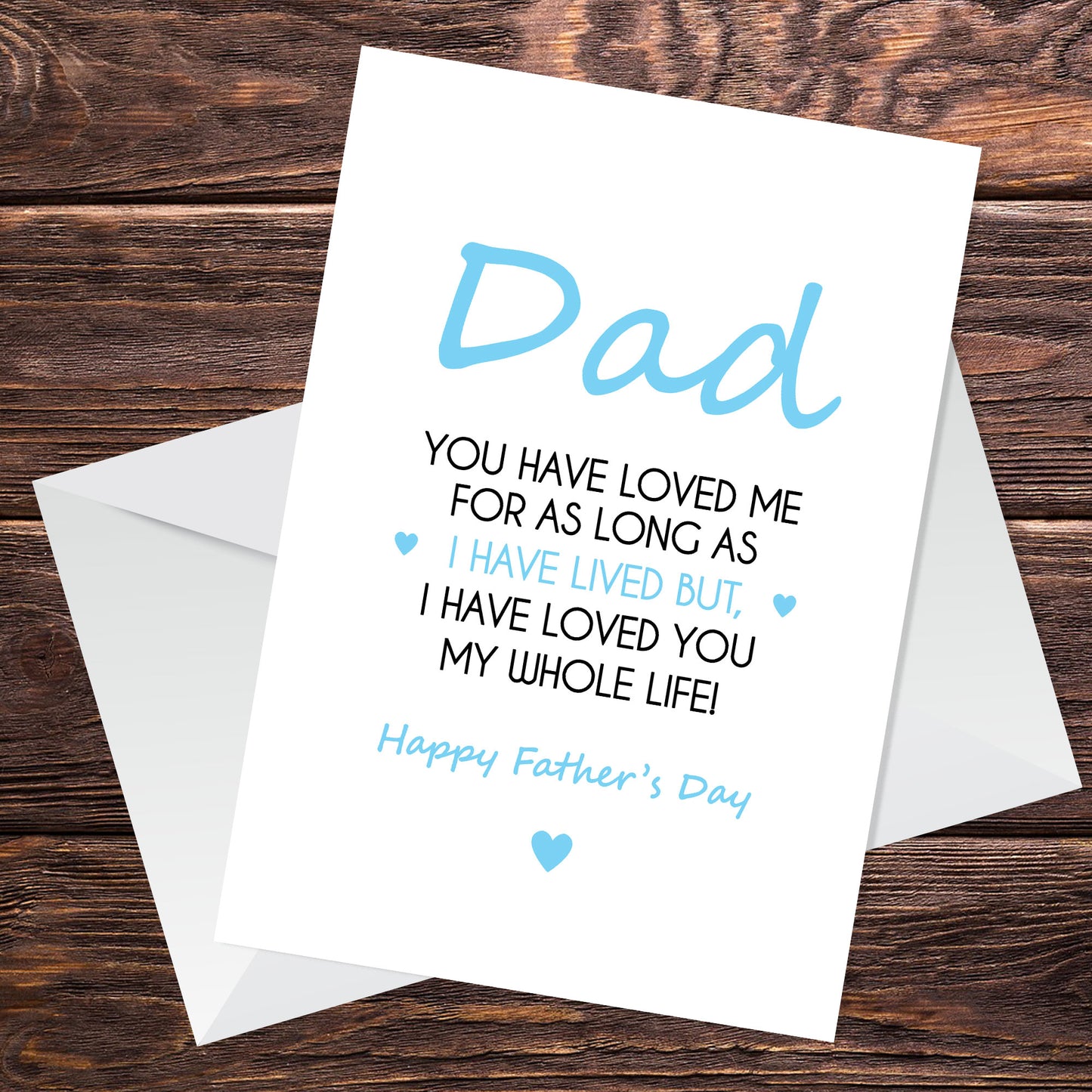 Cute Fathers Day Cards For Dad From Baby Daughter Son Love