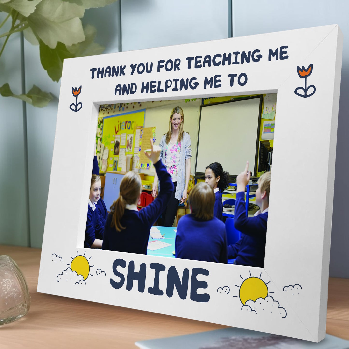 Thank You Gift For Teacher HELPING ME SHINE Leaving Nursery