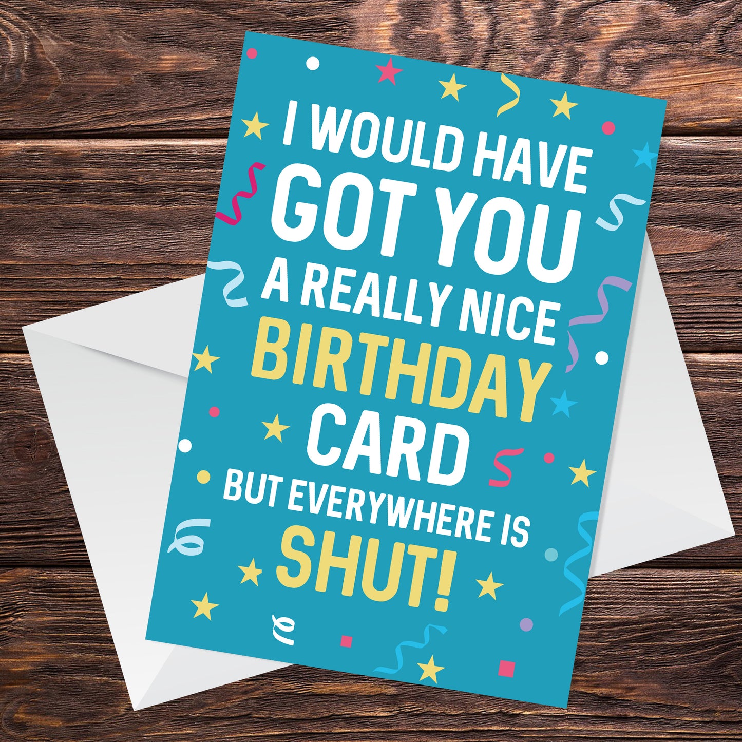 Funny Birthday Card For Men Women Joke Lockdown Design Card