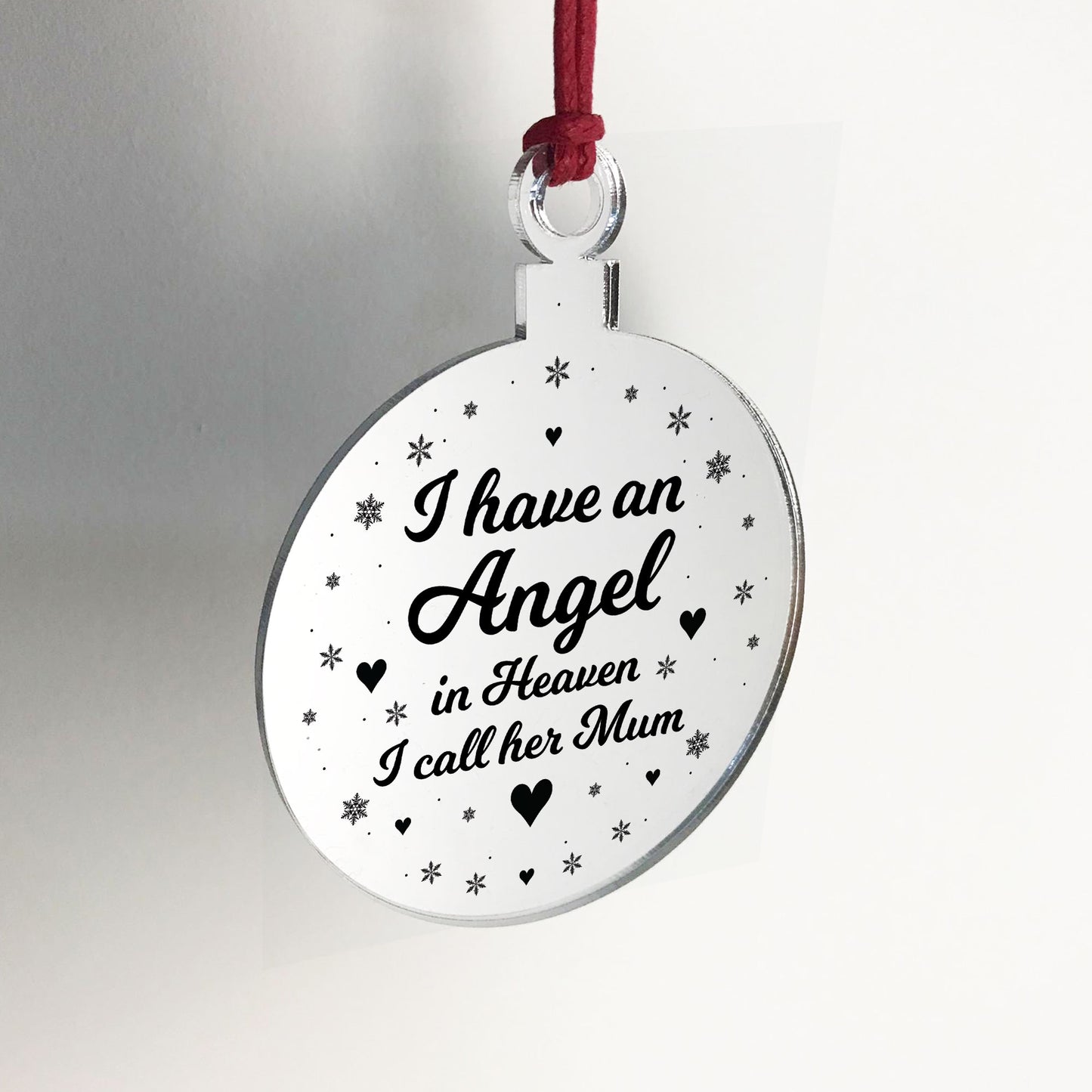 Beautiful Mum Memorial Christmas Tree Decoration Rememberance