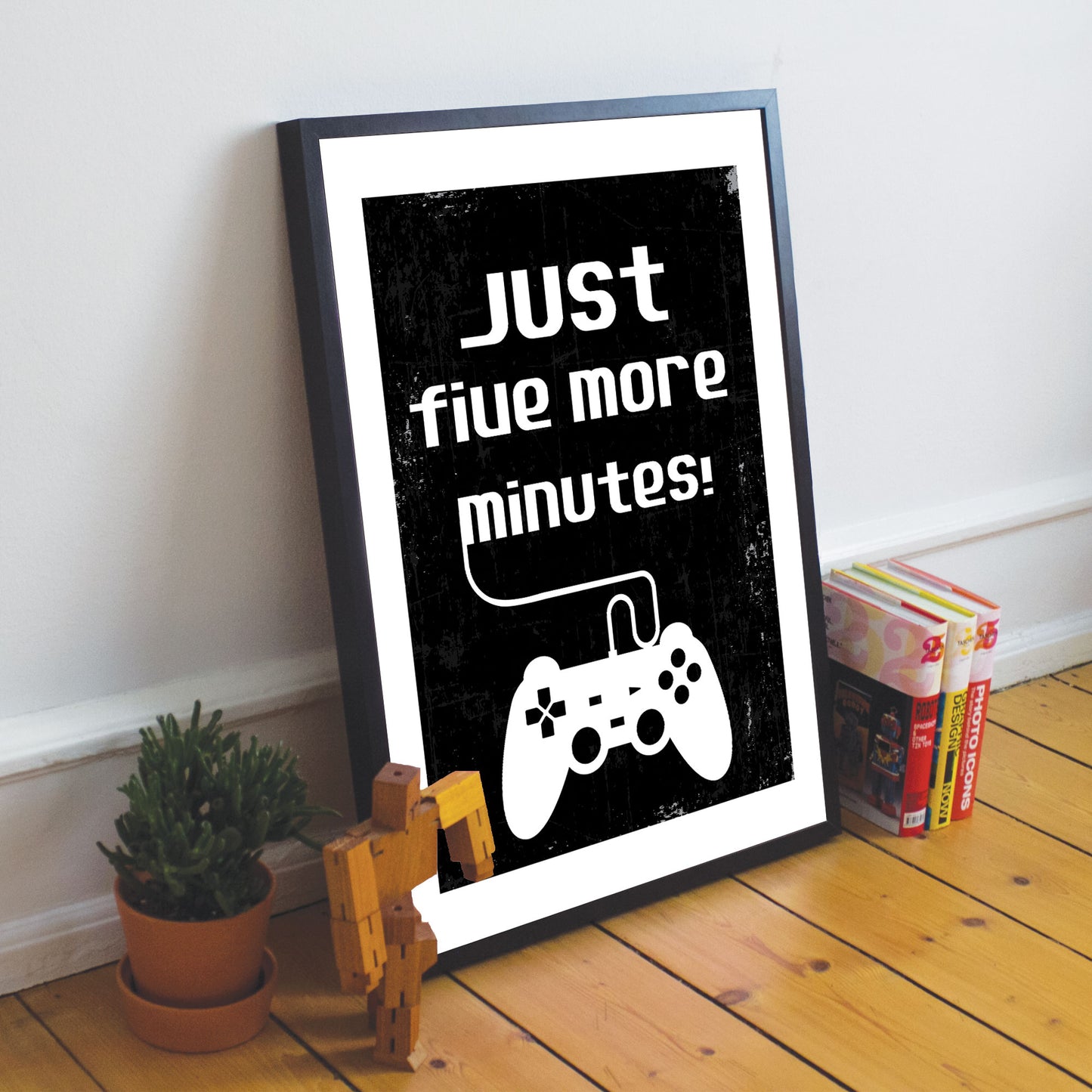 Retro Gaming Sign For Boys Bedroom Man Cave Games Room Framed