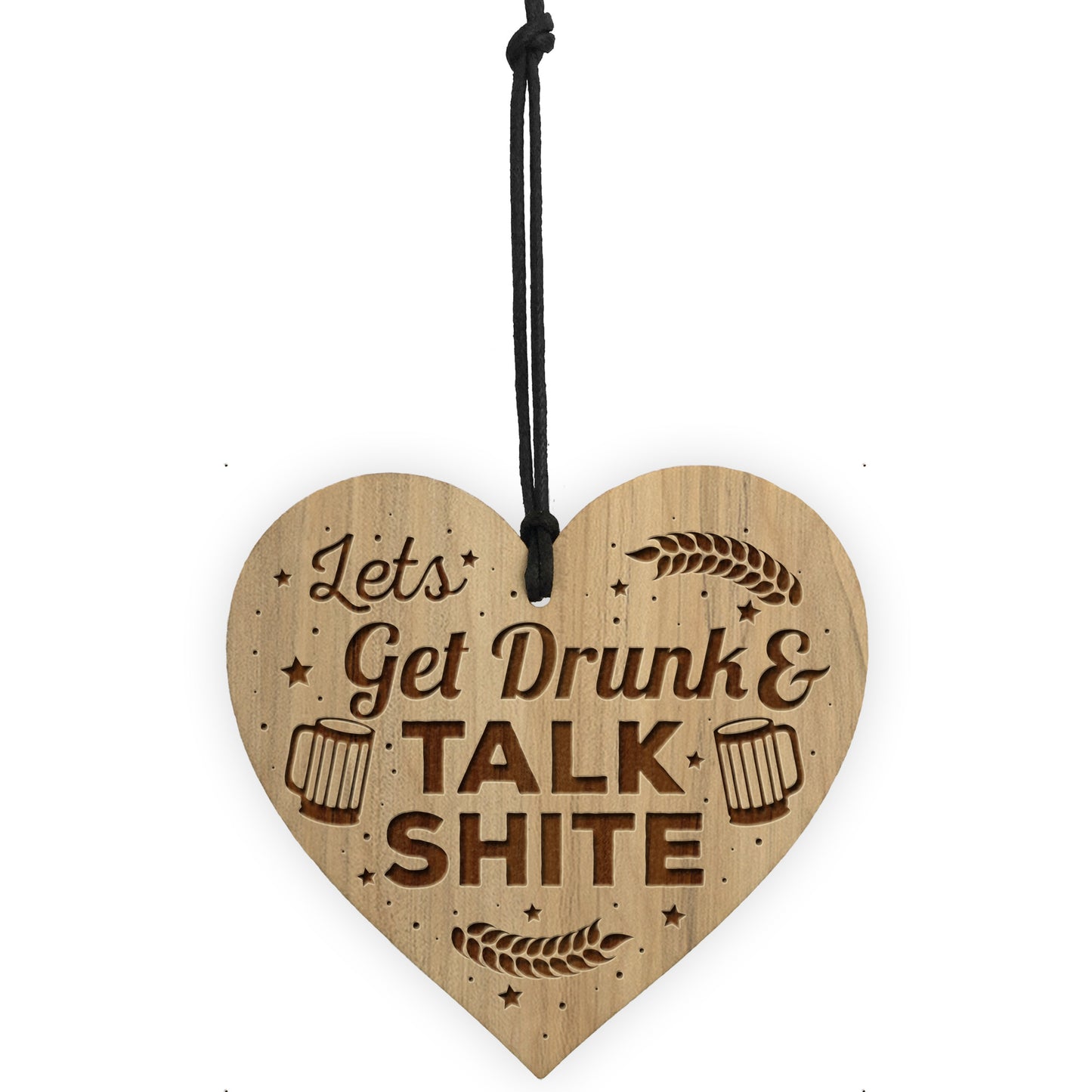 Funny Bar Sign Hanging Engraved Plaque Home Bar Alcohol Sign