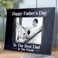Best Dad In The World Black Photo Frame Fathers Day Gift For Dad