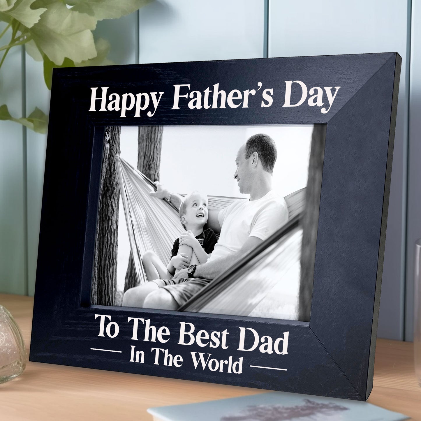 Best Dad In The World Black Photo Frame Fathers Day Gift For Dad