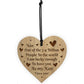 Birthday Christmas Gift For Nan Engraved Heart Gift For Her