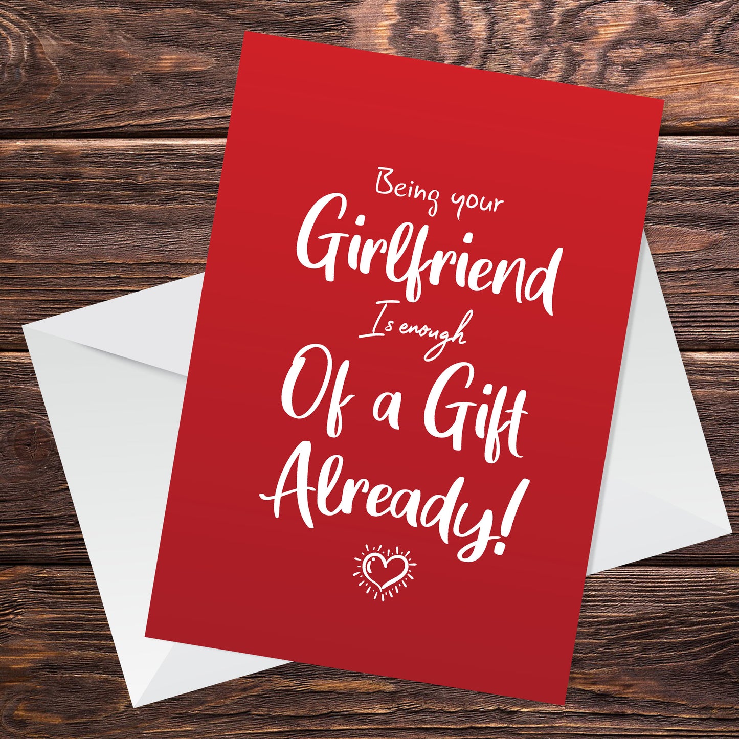 Anniversary Card For Boyfriend Funny A6 Card Novelty Birthday