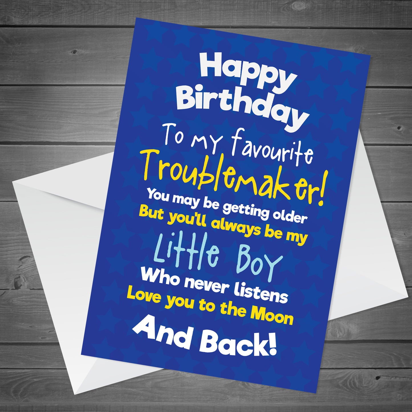 Birthday Card For Son Funny Humour Son Card From Mum Dad