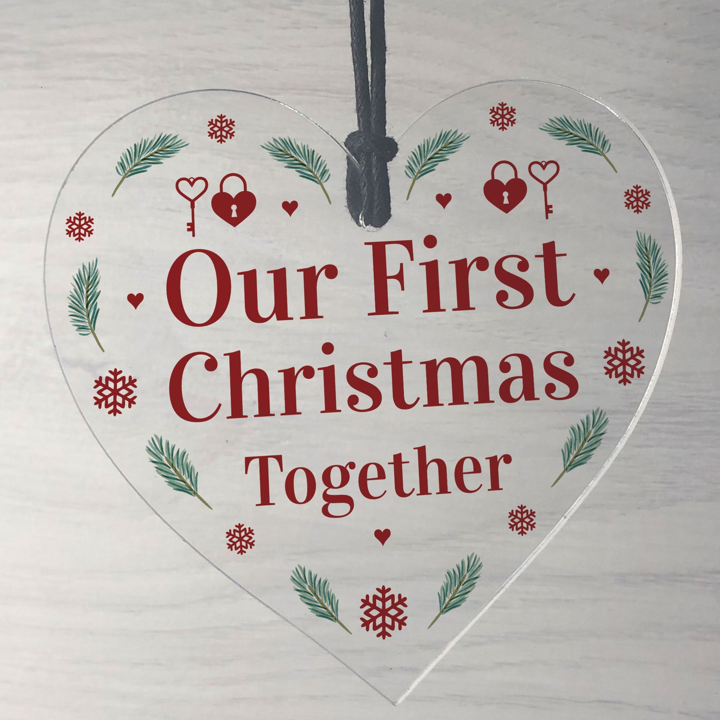 First Christmas Together Bauble Girlfriend Boyfriend Gift