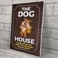 Funny Shabby Chic The Dog House Sign Funny Bar Signs And Plaques