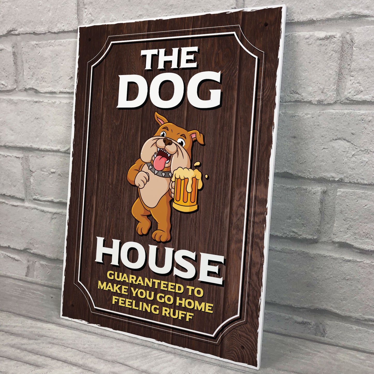 Funny Shabby Chic The Dog House Sign Funny Bar Signs And Plaques