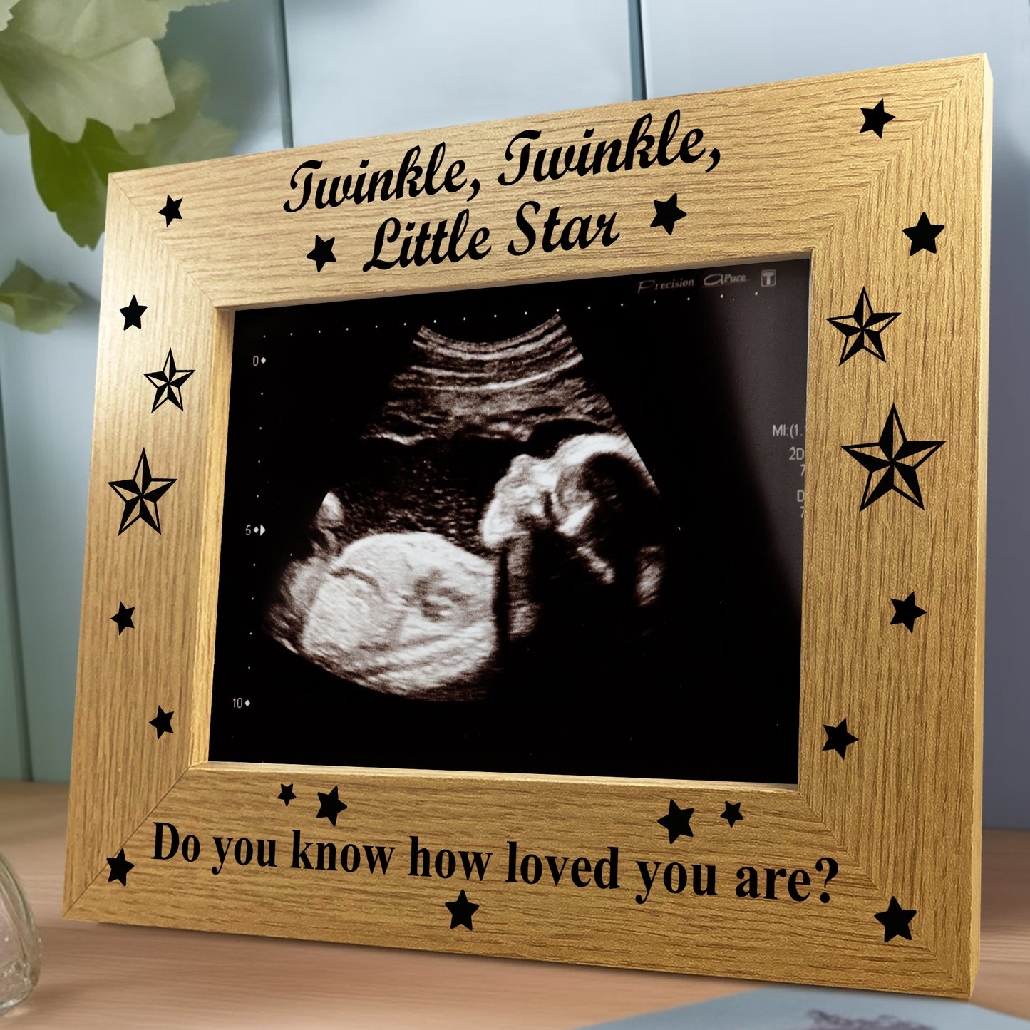 Baby Scan Photo Frame Baby Boy Baby Girl Gift Nursery Decor