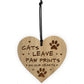 Memorial Plaque For Cat Engraved Heart Cat Gift Cat Sign