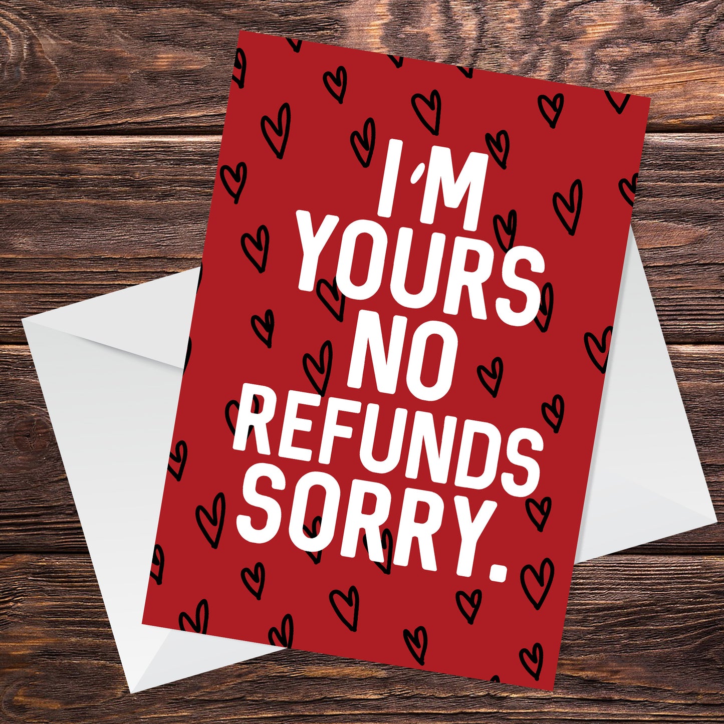 Funny Card For Him Her Valentines Day Anniversary Husband Wife
