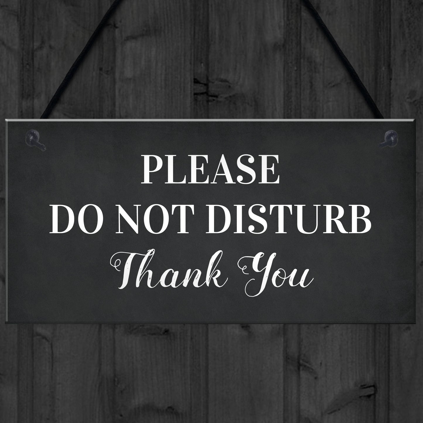 Do Not Disturb Thank You Door Sign Hotel Guest House Sign