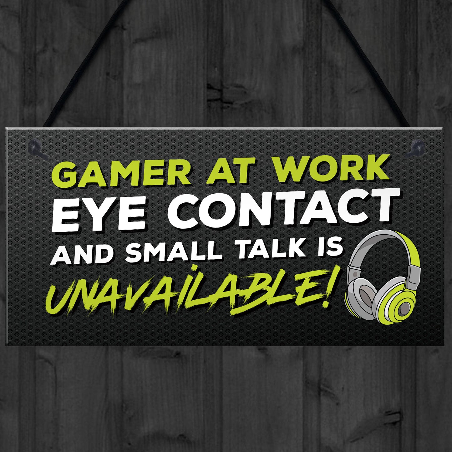 Gaming Sign Funny Gaming Bedroom Accessories Gamer Gift For Boys